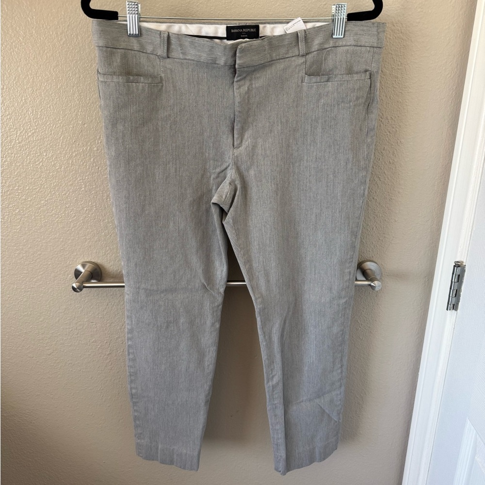 Banana Republic Light Gray Chinos